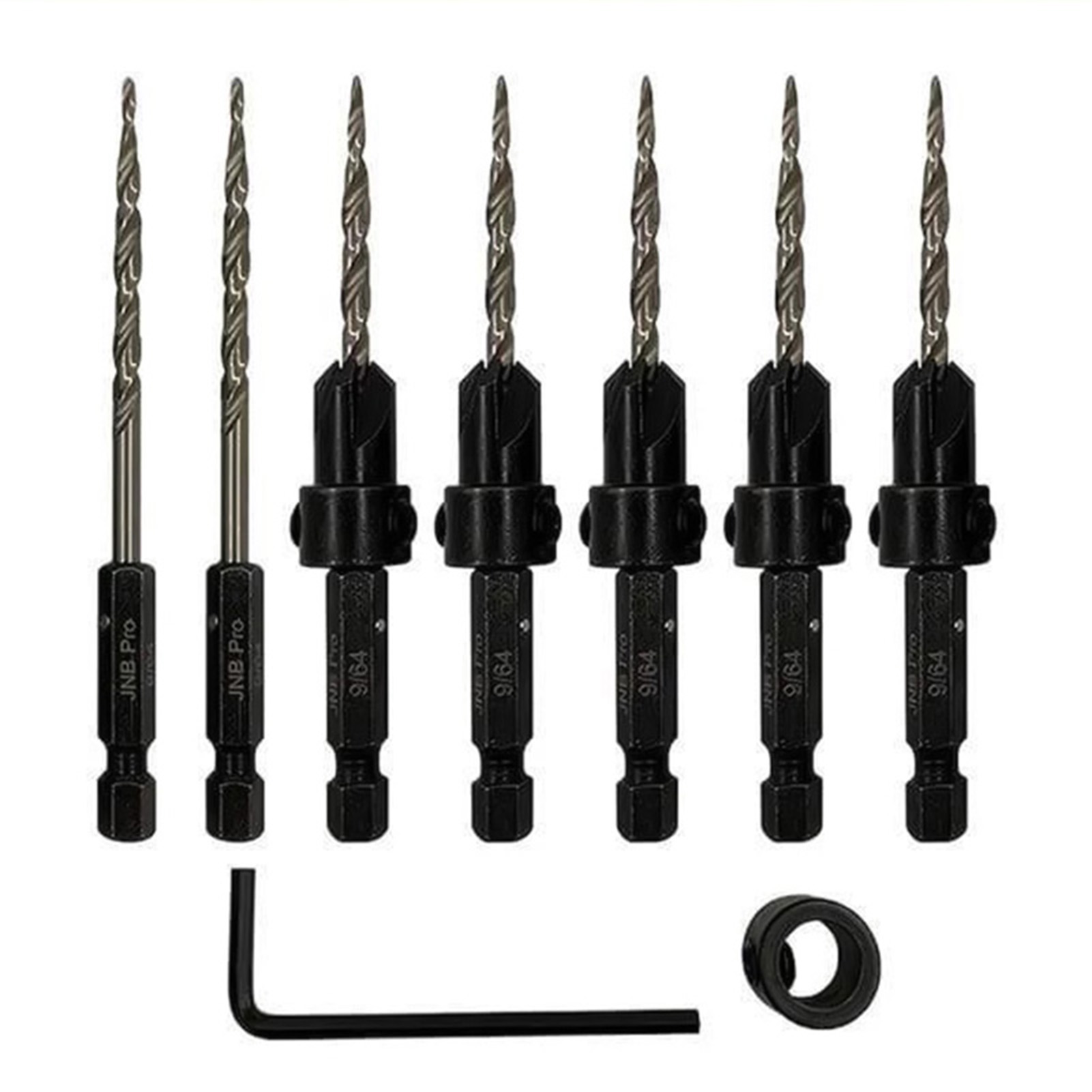 Wood Countersink Drill Bit Set Hole 