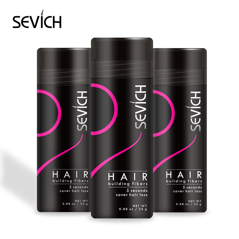 Best of Sevich Hair Building Fiber Applicator Spray Instant Salon Hair Treatment Keratin Powders Hair Regrowth Fiber Thickening 10 Color Reviews & Tips