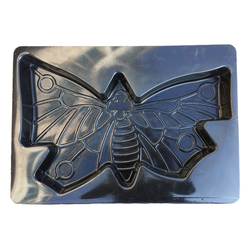 Butterfly Shape Stepping Stone Mold Concrete Paving Mold Garden Walk Maker Reusable Stepping Plaster Stone Mould DIY
