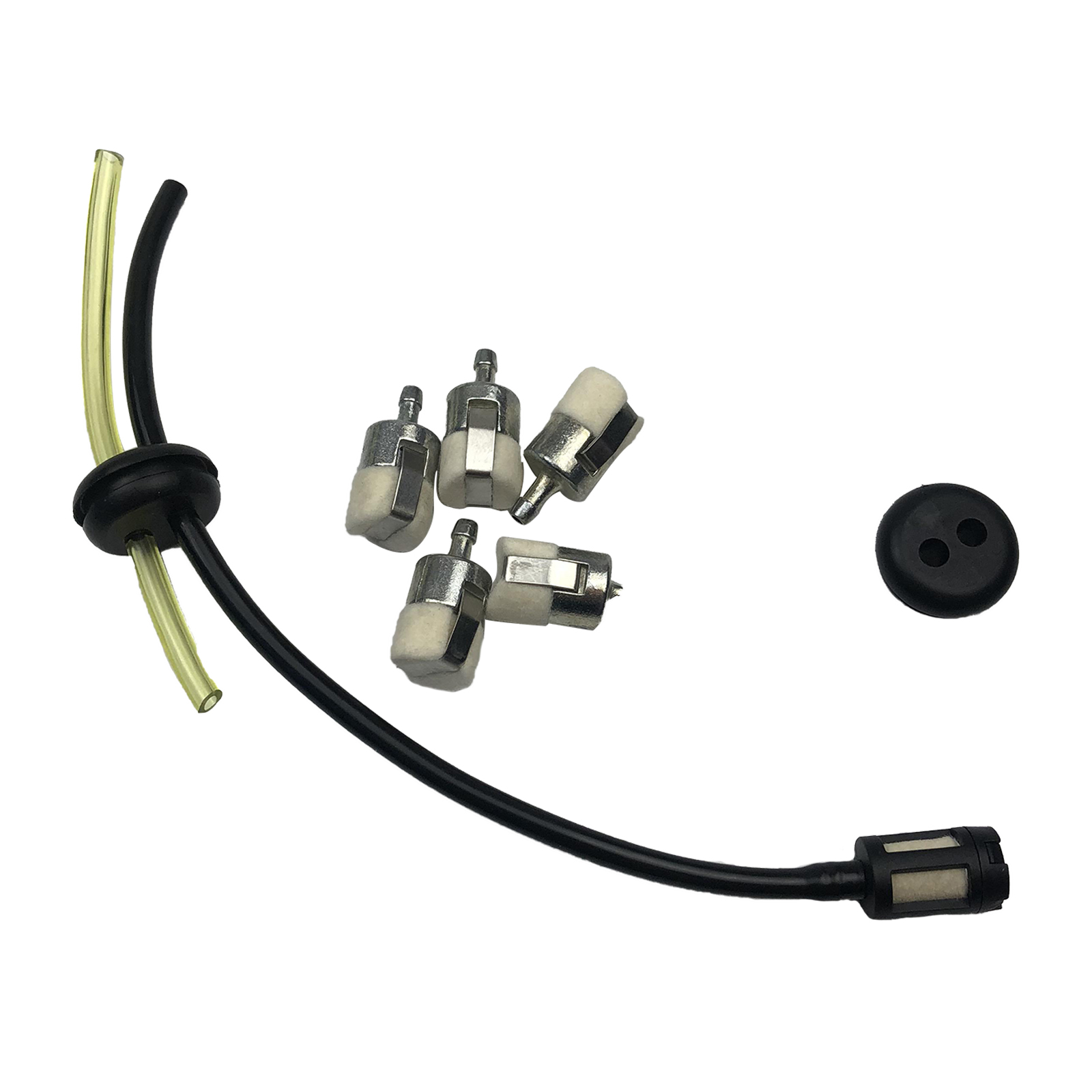 Replacement 506742601 Fuel Pipe Filters & Grommet for Husqvarna Redmax EBZ8001 EBZ7001 350BT Blowers Fuel Line Filter