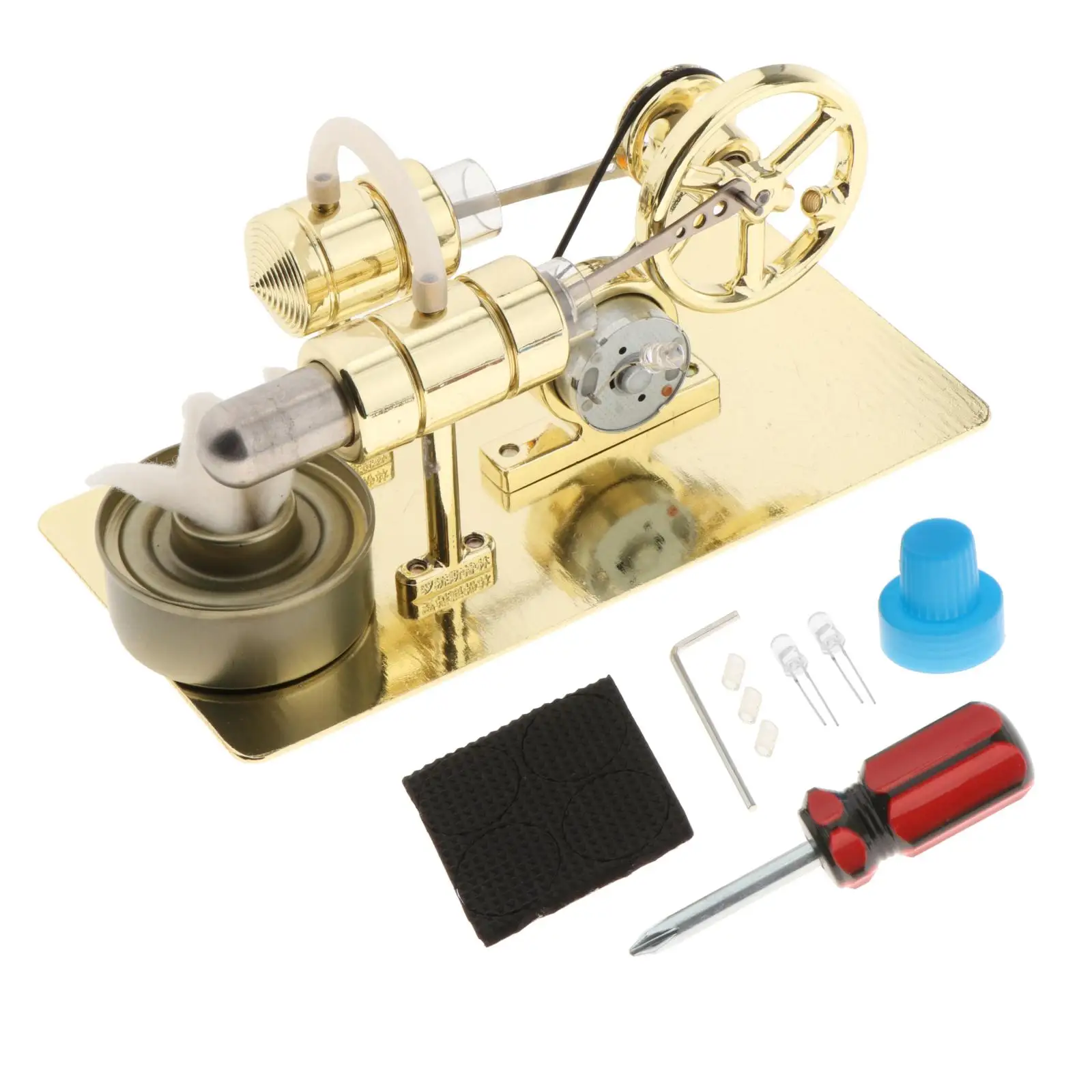 Elétrico, Física Steam Power Toy, DIY Model Kit, Novo