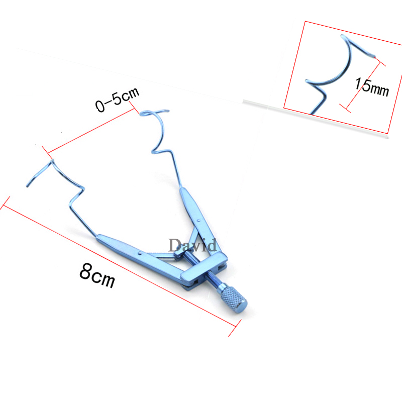 Best of Microscopic Medical Ophthalmic Instruments Titanium Eyelid Stretcher Medical Surgery Eyelid Open Stretcher Seal Reviews & Tips - Image 4