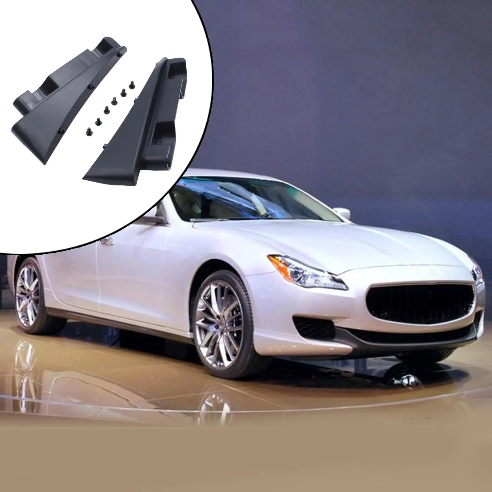 2 Pieces Trunk Luggage Cover C-Pillar Side Bracket 8J8898283 Bbm 106012-0001 106012-0001 Fit for Audi TT Coupe 2006-2014 8J