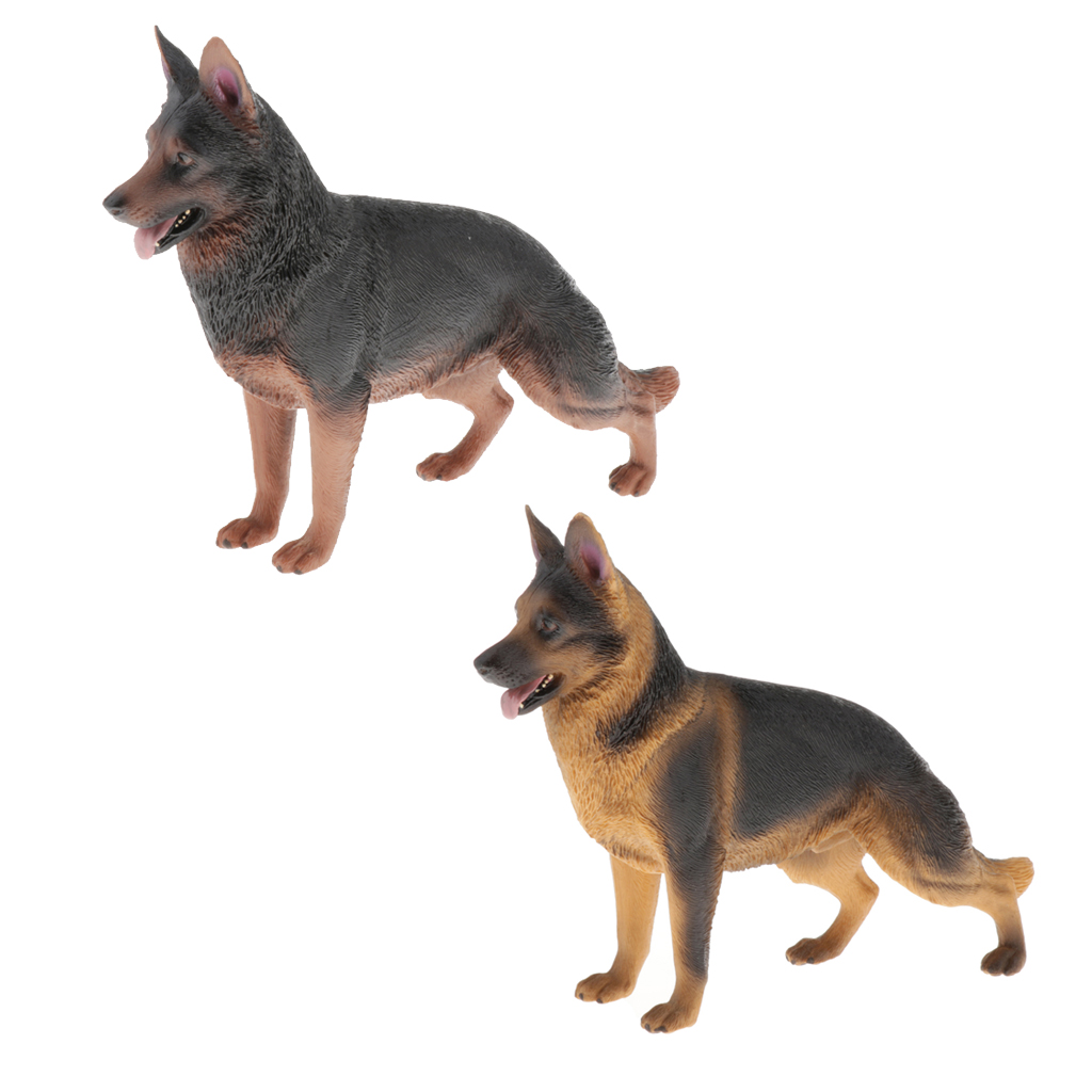 Brinquedo para Decoração de Casa Sala de Estar Realista Animal Brinquedo Figuras Quarto Escritório Decoração-selecione Cores Cão 4 Brinquedos e hobbies