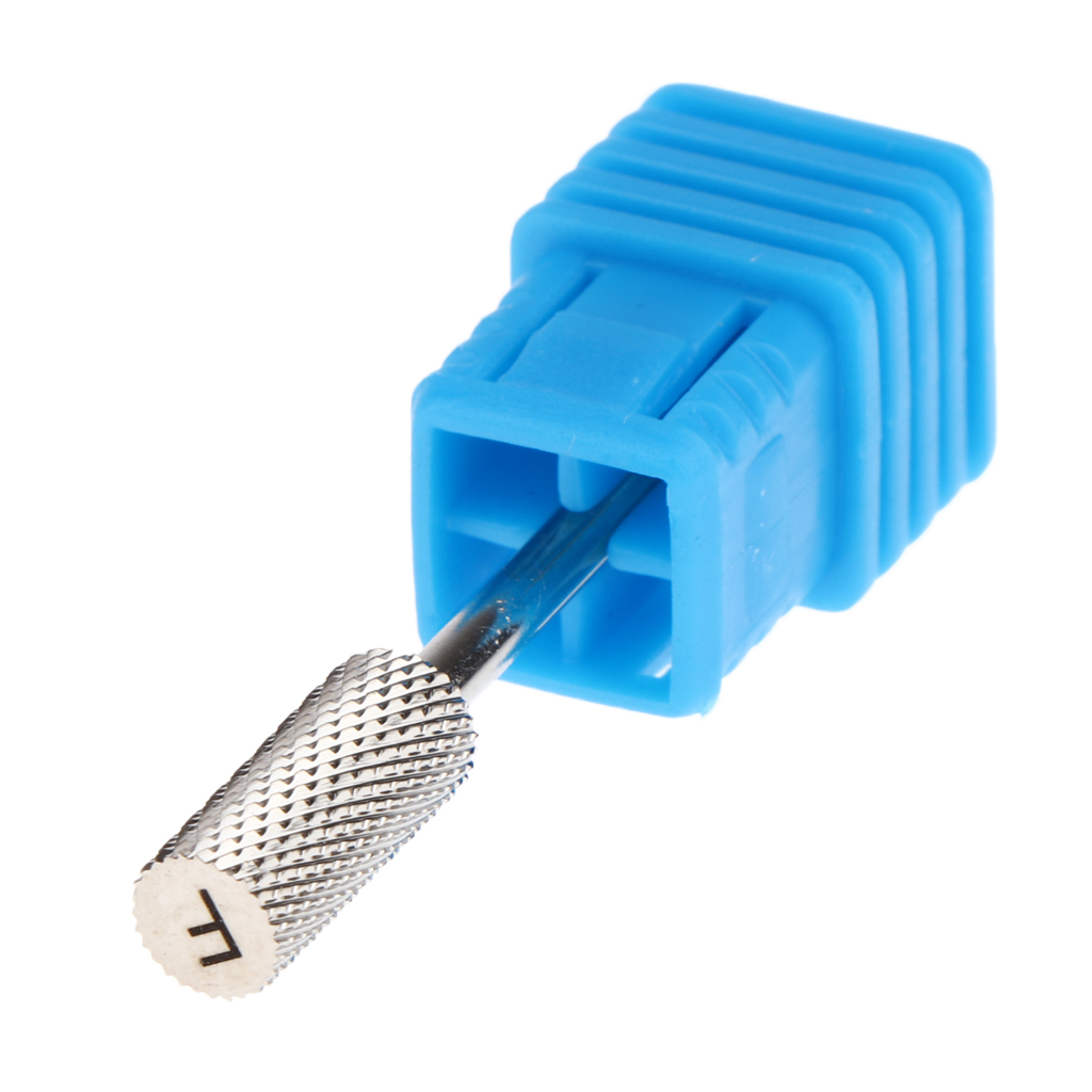 Nails Polishing Cuticle Removal Nail Art Drill Bit Red-Fine Ridges