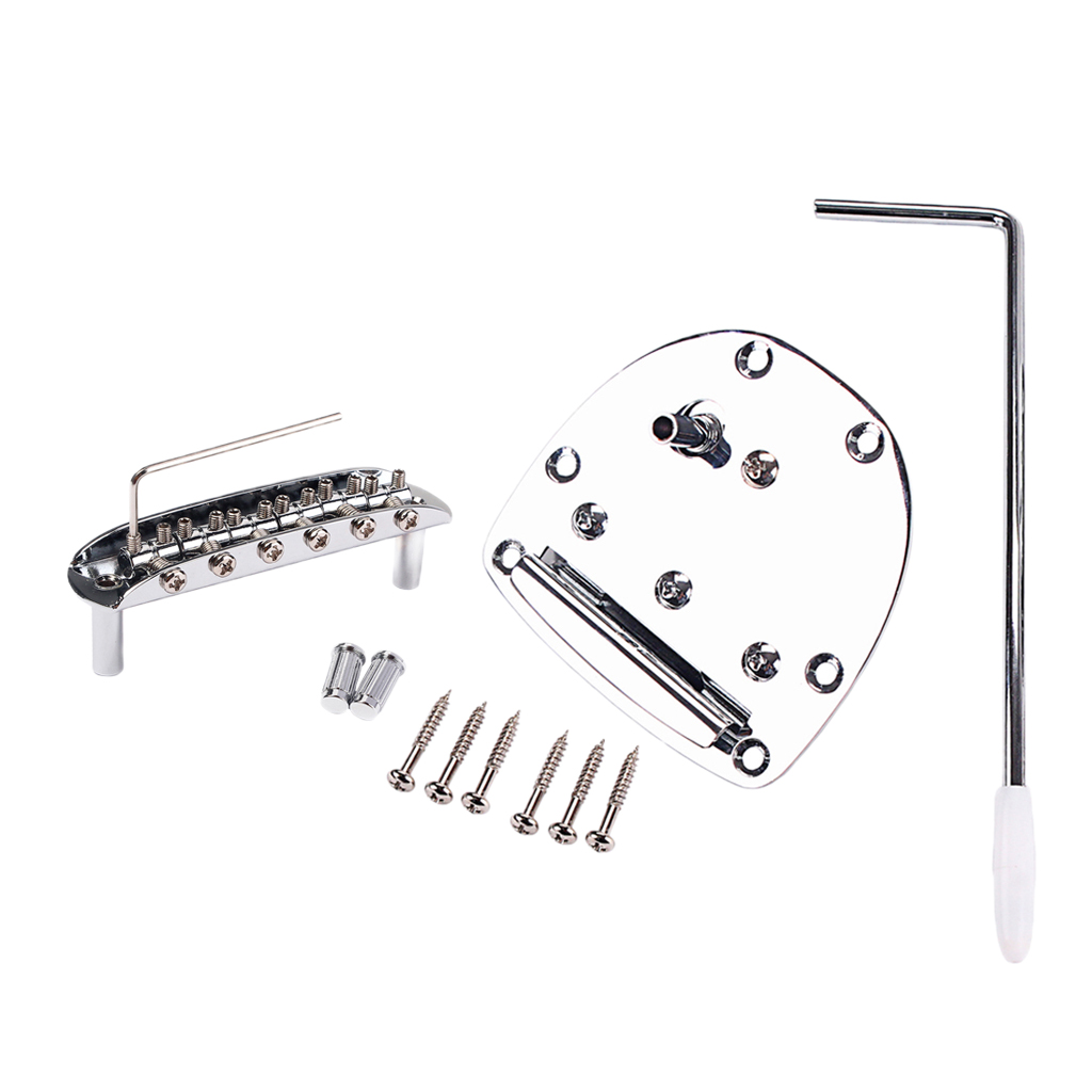 Guitar Tremolo Bridge Tailpiece w/Whammy Bar Set for  Guitar