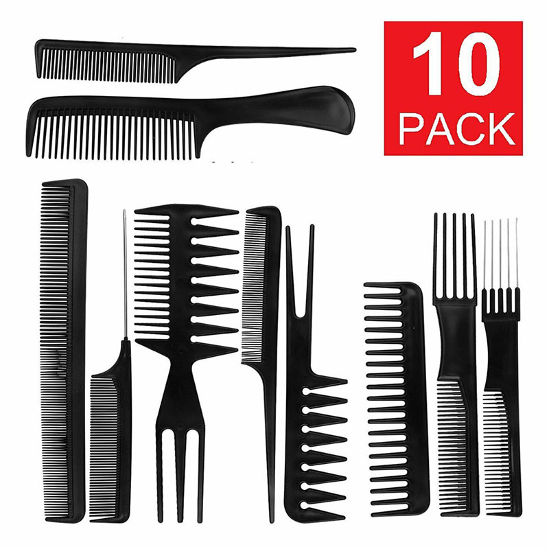 Best of Stylist Anti-static Hairdressing Combs Multifunctional Hair Design Hair Detangler Comb Makeup Barber Haircare Styling Tool Set Reviews & Tips