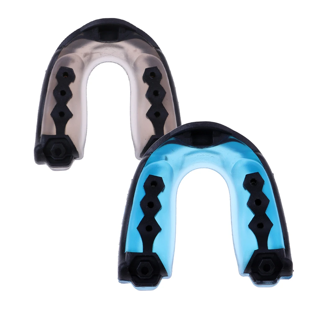 2X Boxing Kickboxing Mouth Guards Football Basketball Rugby Teeth Protector