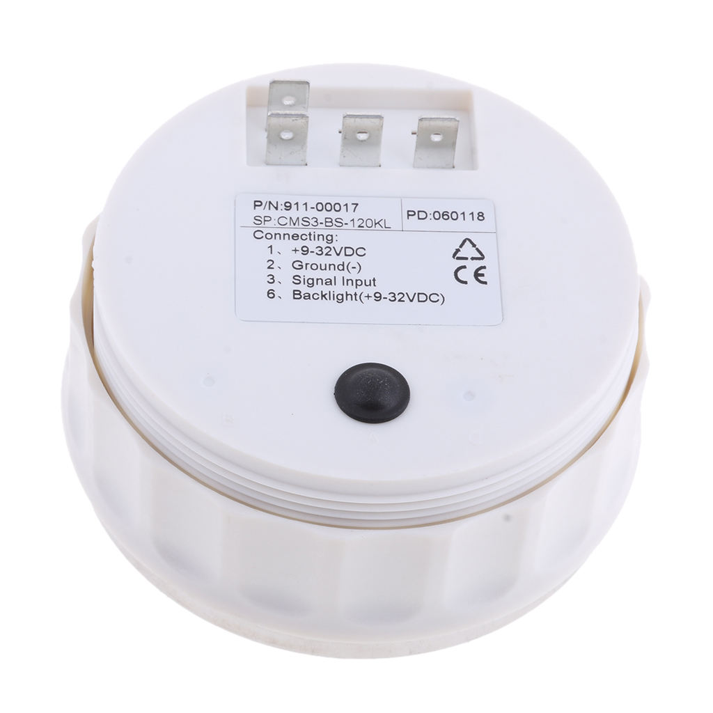 85mm 0-120km / H IP67 GPS Speedometer Gauge Accessory for Boat Marine Truck Automobile