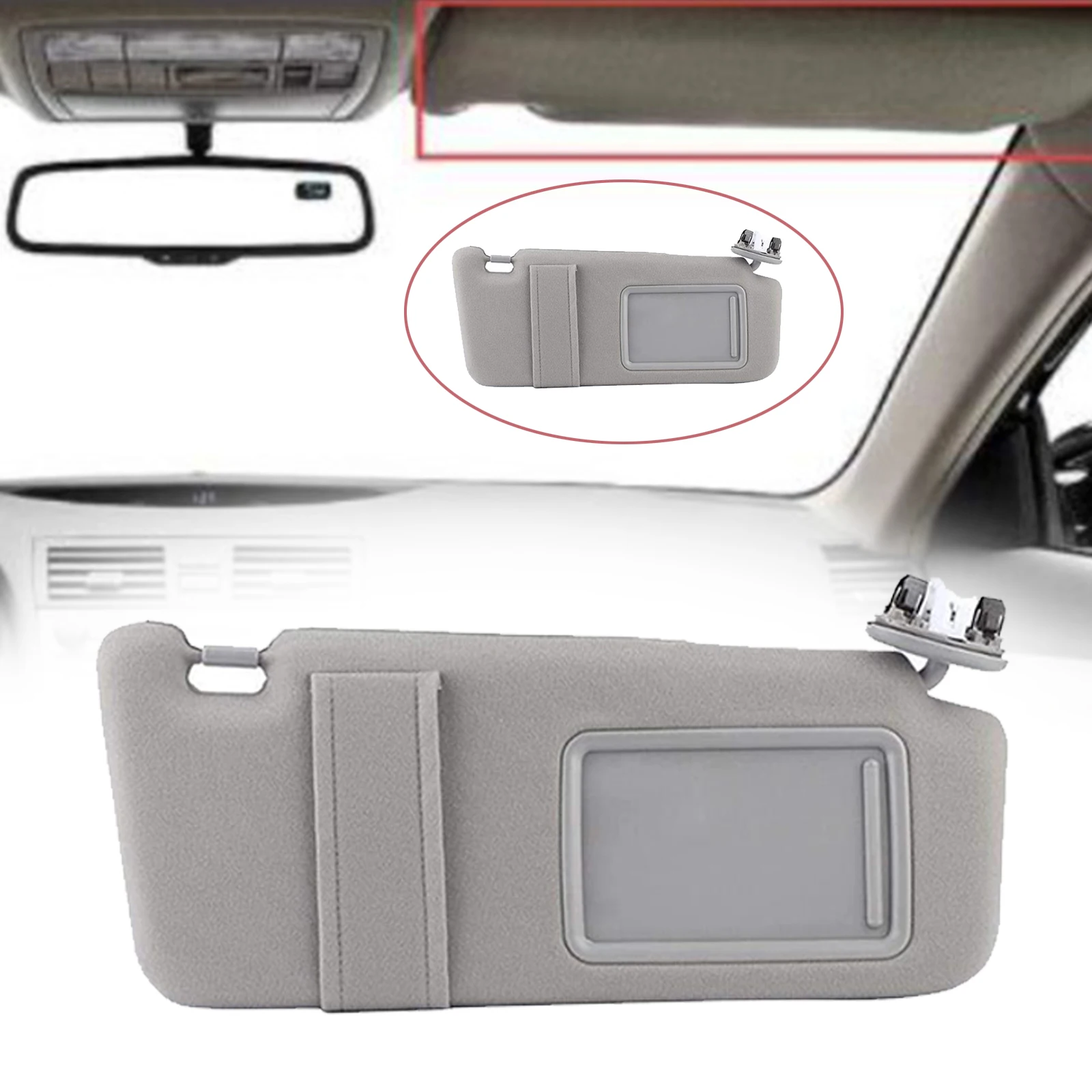 Sun Visor Compatible for Toyota Camry 2007 2008 2009 2010 2011