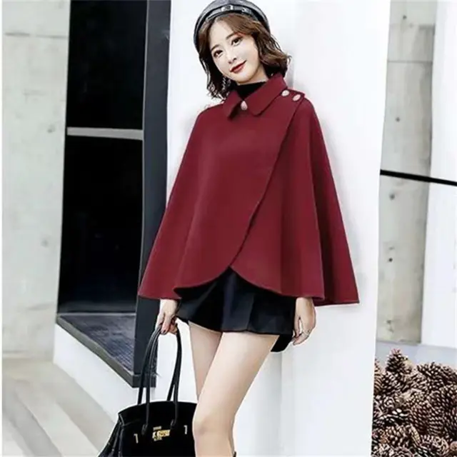 Women Shawl Autumn and Winter Knitted Tassel Solid Poncho Capes Shawl Coat Ponchos  Mujer Invierno Elegantes Winter Cloak Women - AliExpress