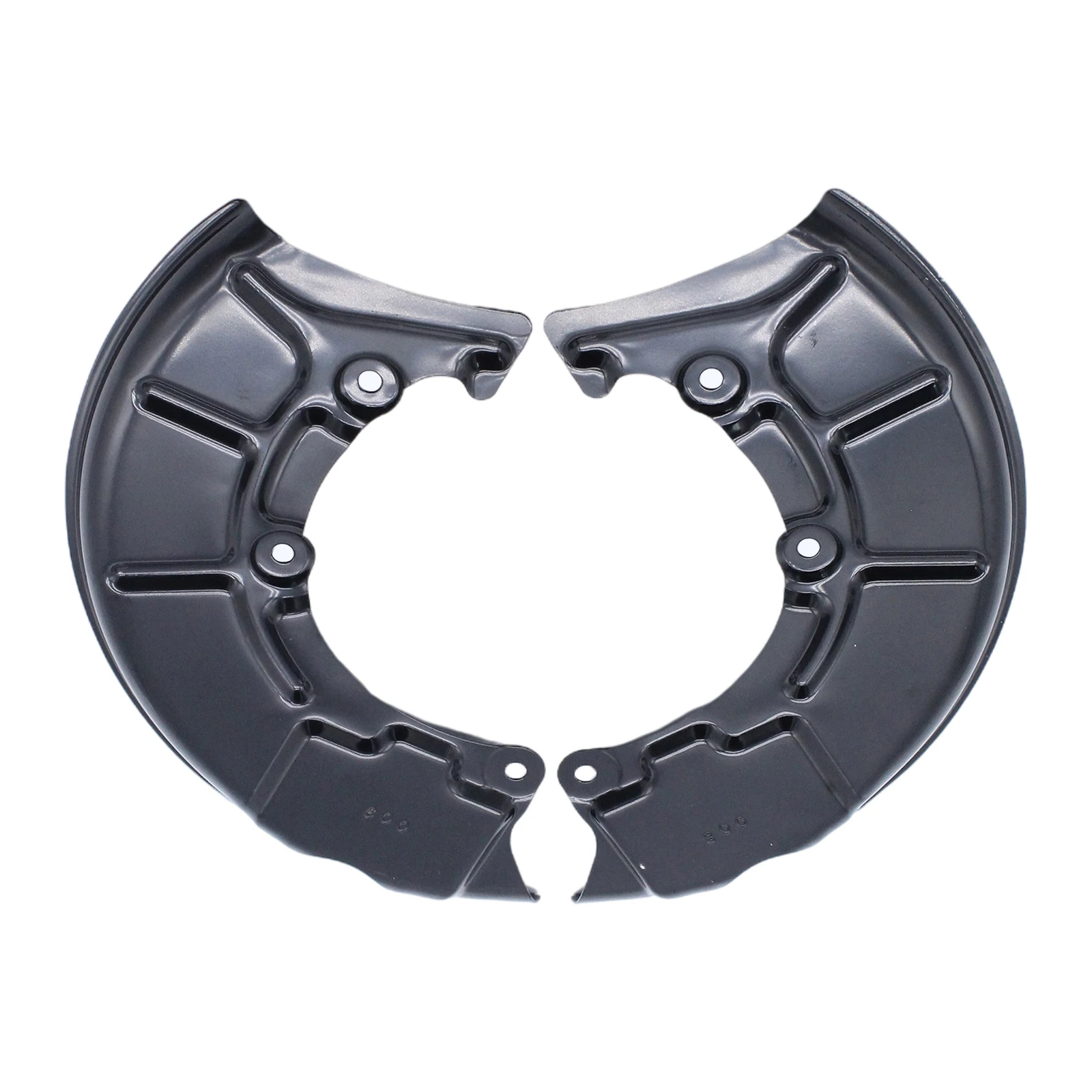 2 Pieces Front Disc Brake Cover Dust Shield Splash Plate for Golf 2000-2004 1J0615312A Replacement Acc