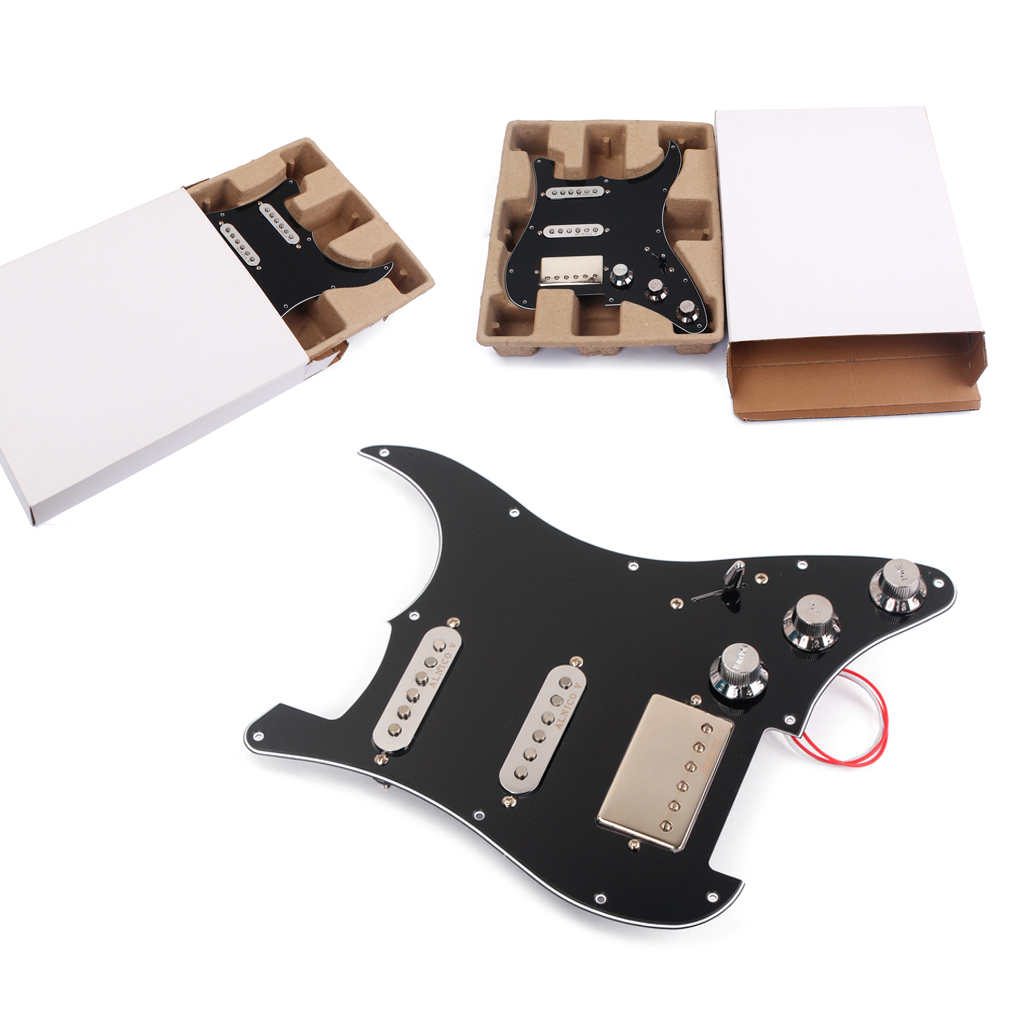 Pre-wired Pickguard SSH Alnico 5 Humbuckers for ST SG Electric Guitars