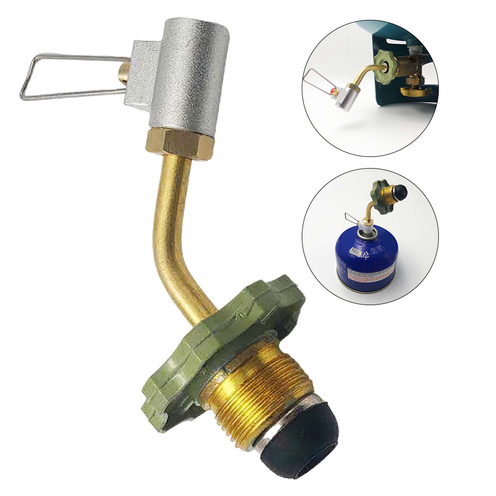 Outdoor Camping Gas Stove Propane Refill Adapter  Cylinder Hose Connector  for Outdoor Cooking, Camping, Hiking, Backpacking