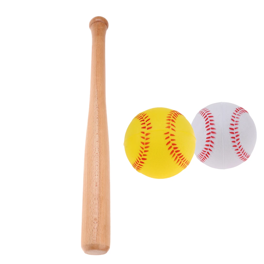 Premium Baseball Bat 21 '' Softball Bat Holder 2 Pieces PU Foam Ball