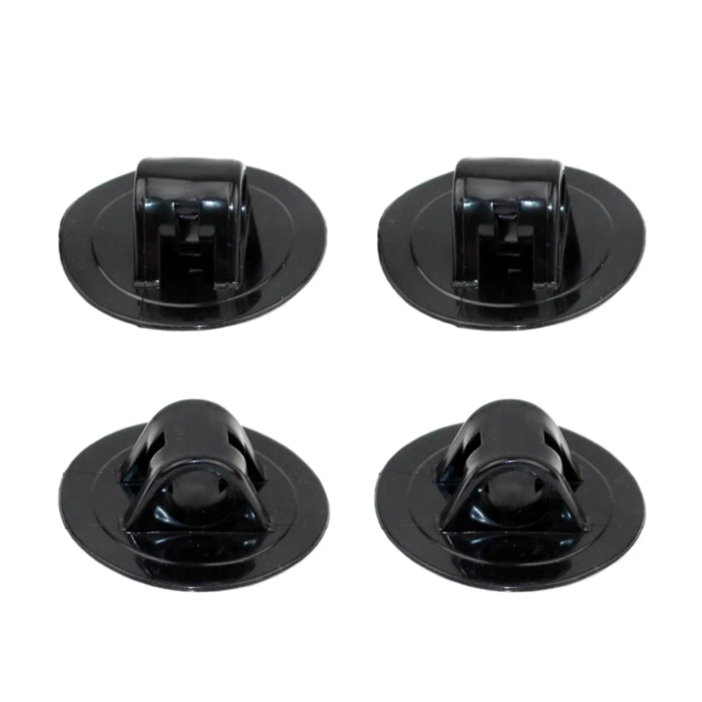 4 Pack Inflatable Kayak Boat Engine Holder Motor Mount Bracket Clip Stand