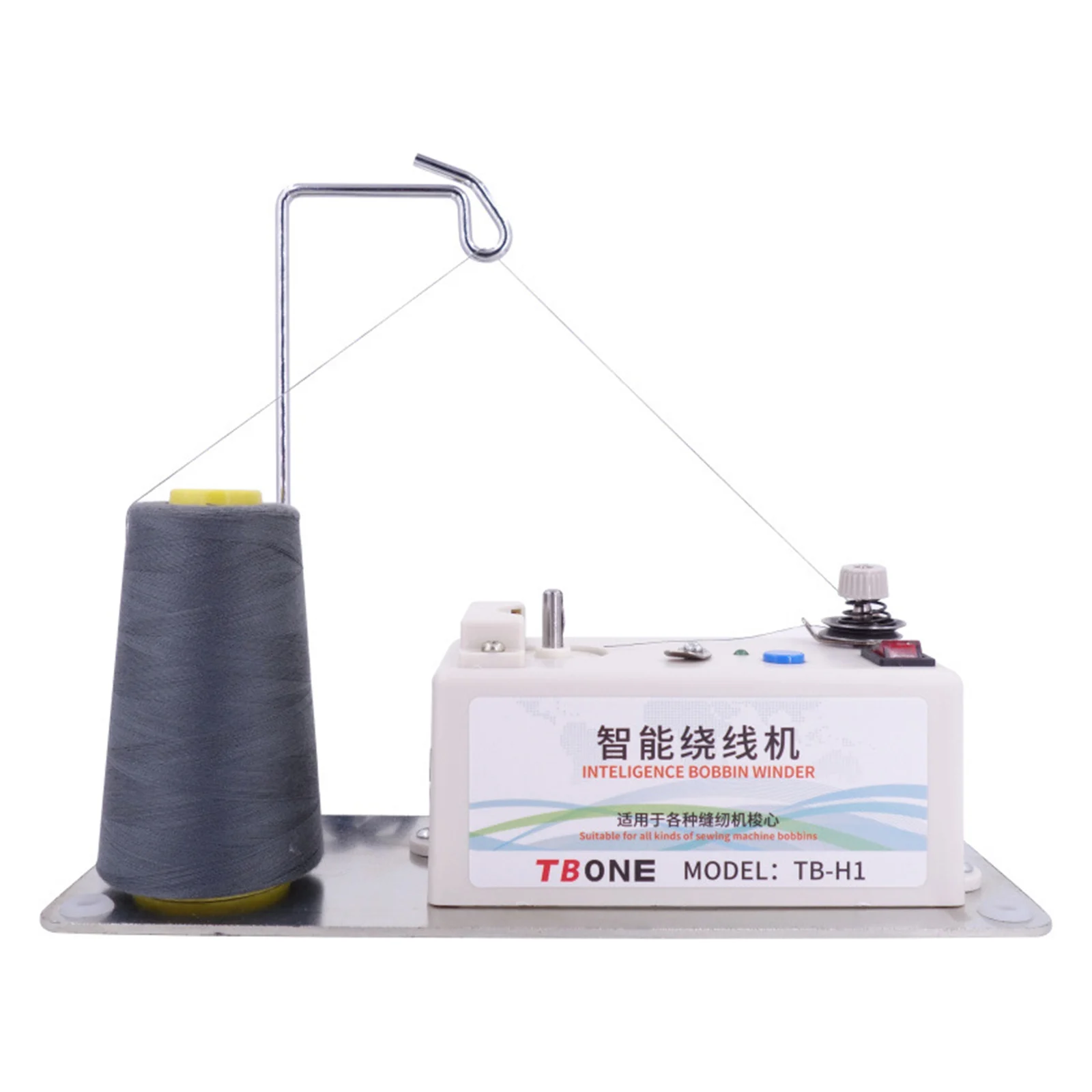 Automatic Bobbin Winder Sewing Bobbin Winder with Spool Thread Stand Automatic Thread Sewing Machine Accessory