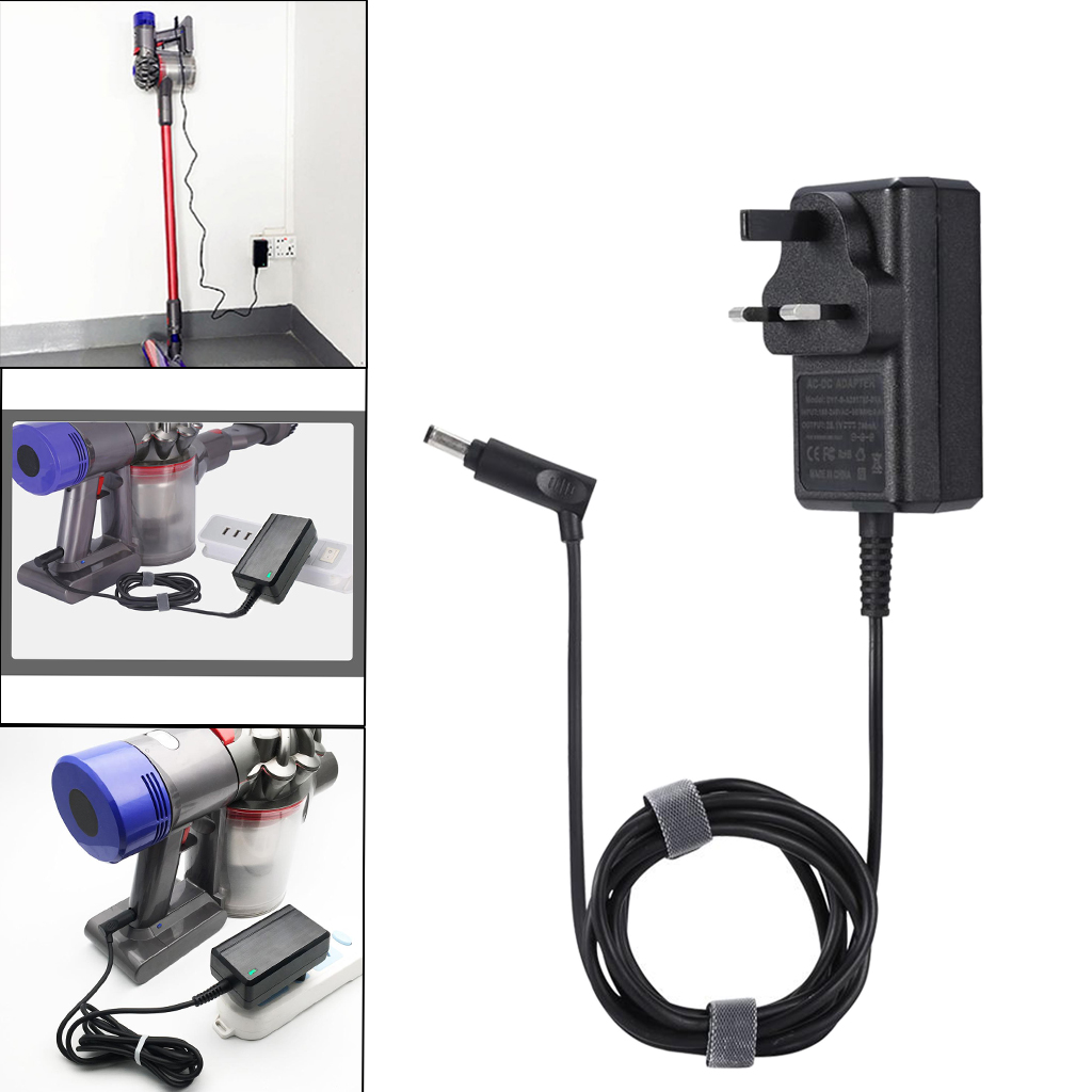 Cordless Vacuum Cleaner Adapter Charger Power Supply Cord for  V7 DC59 DC74 Series, UK Type