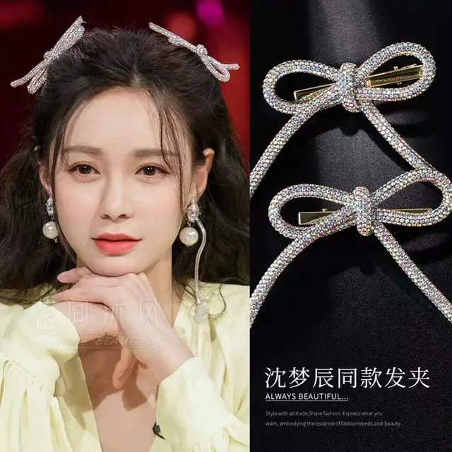 Bow Hair Clip Top Side Korean Style Bangs Accessories Girls Women Kids  Color - Hair Clip - Aliexpress