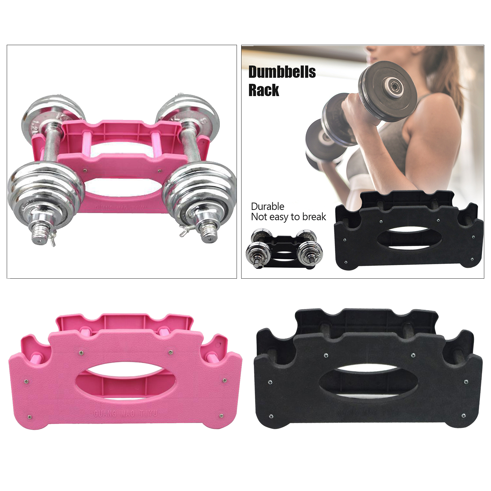 Exercise Detachable Fitness Dumbbells Rack Organizer Workout Practical Home