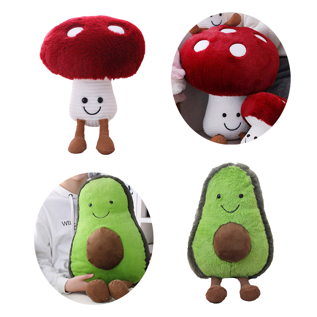 Fruit Plush  Toy Soft Stuffed Doll Kids Birthday Children's Day Gift