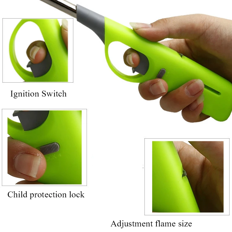 Details about   New 2PK Multi-purpose Child Resistant Lighters Candles Fireplaces Pilot lights 