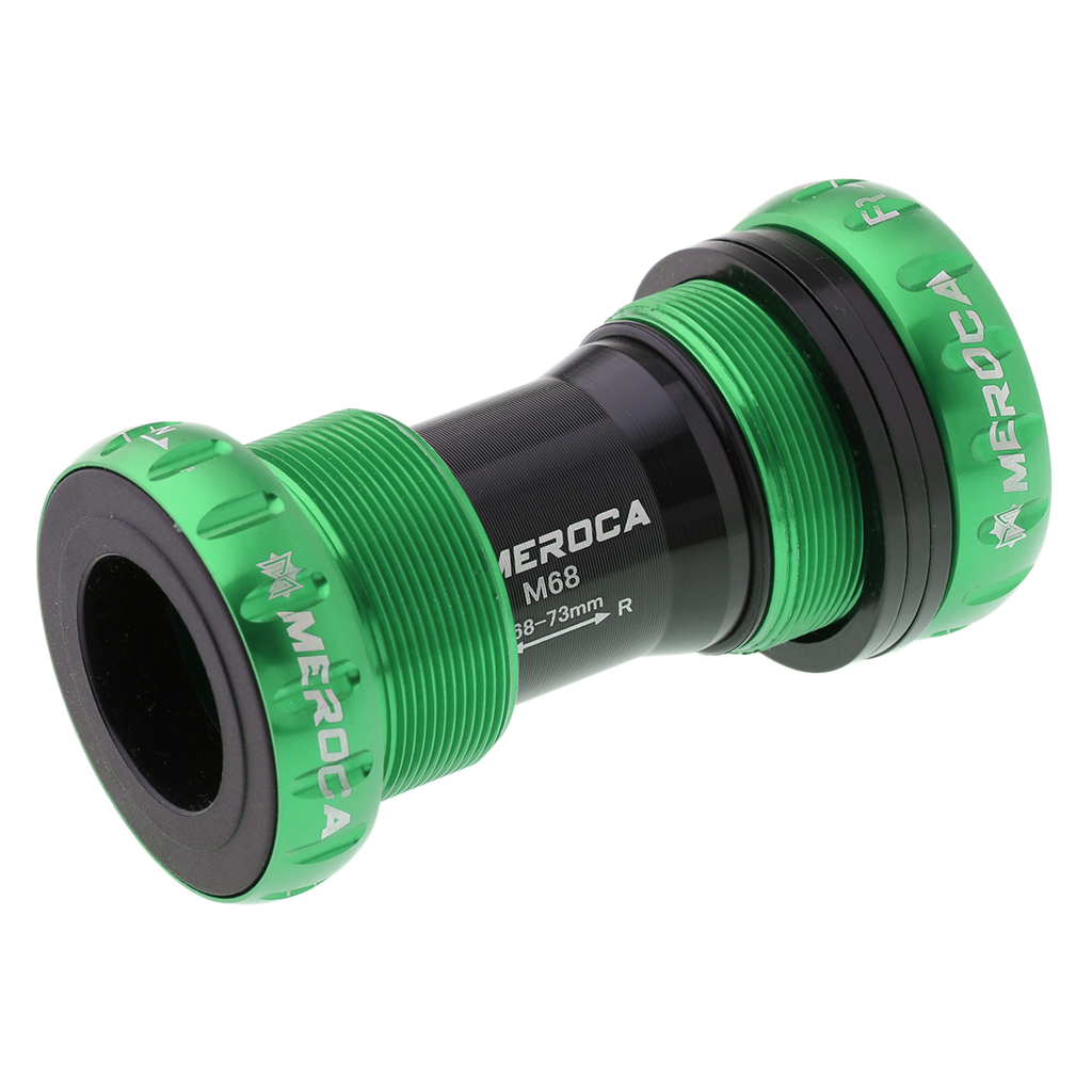BB68 Bottom Bracket 68/73mm Thread Type Crankset Bearings Bicycle Axis for Road Mountain Bicycle Bike