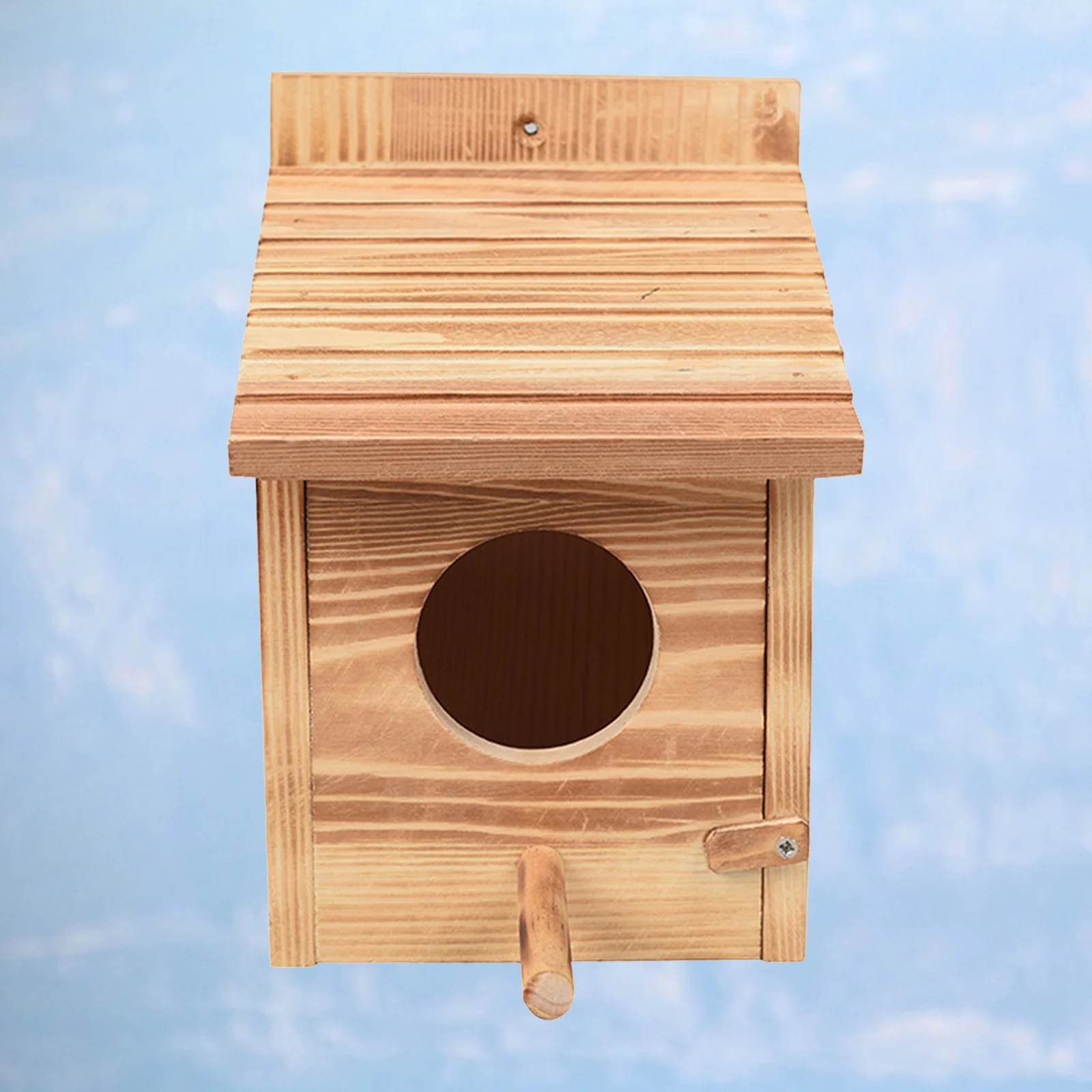 Pets Solid Wood Bird Nest Hole Outdoor Bird Nest Household Insulation Bird Cage Can Be Customized Parrot Breeding Box