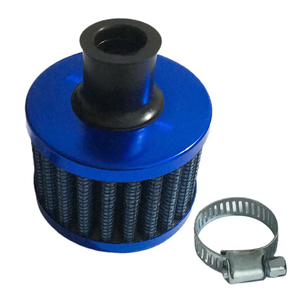 Automotive Induction Air Filter 0.5'' Cold Air Filter Intake Cleaner Induction Kit Round for Car Vehicle Truck