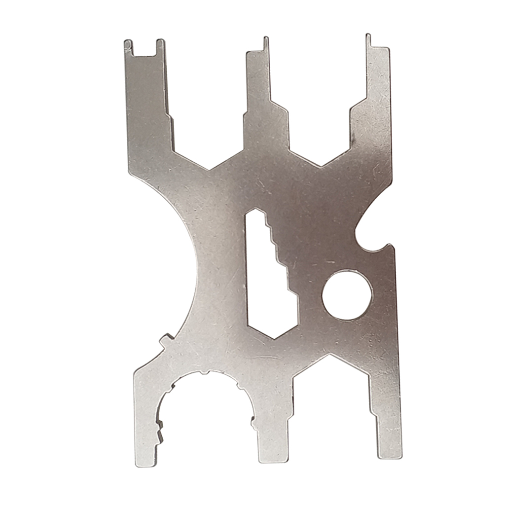 Antirust Scuba Diving Multi Tool, Reliable Survival Portable Multitool, Durable Credit Card-Sized Multitool