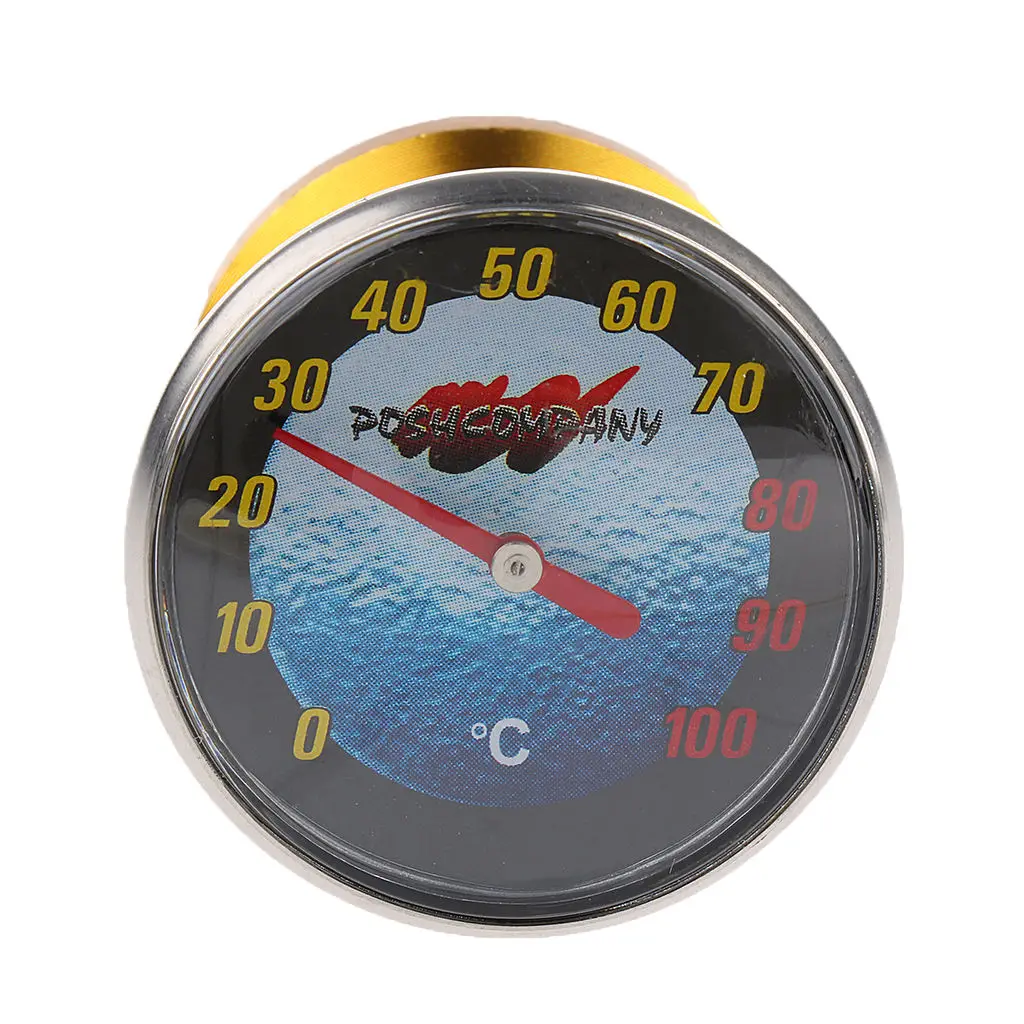 14.5cm Motorcycle Oil Tank Dipstick with Temperature Gauge for Scooter ATV Convenient to use great helper for motorcycle / car