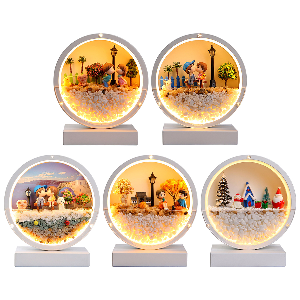 Candeeiro de Mesa Atmosfera Romântica Quarto Luzes Eterna Flor Casa Casamento Aniversário Ornamentos 1 Atmosfera romântica candeeiro de mesa quarto luzes