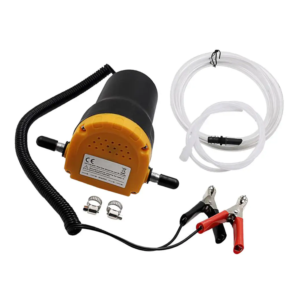 Transfer Pump Extractor Oil Fluid  Electric Siphon Car Motorbike 12V