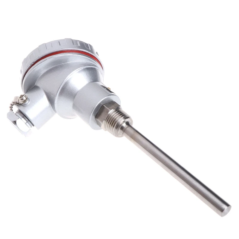Temperature Sensors Probes Spring Loaded 1/2”NPT threads with Terminal Head 