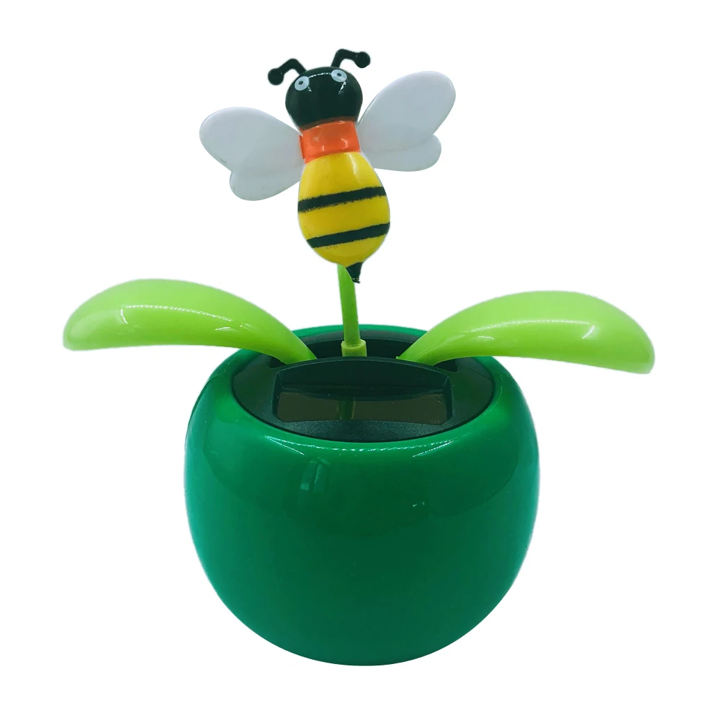 Details about   Solar Powered Bobble Plant Toy Dancing Flower Toy For Car Dashboard Decor 