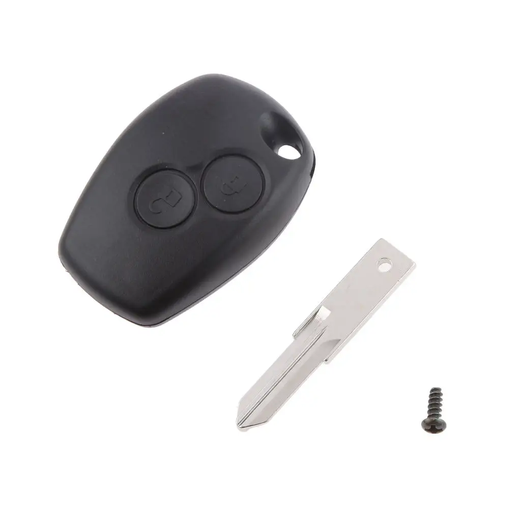 PCF7946 Chip Car Remote Key Fob Fit for    Clio III 433MHz 2 Buttons
