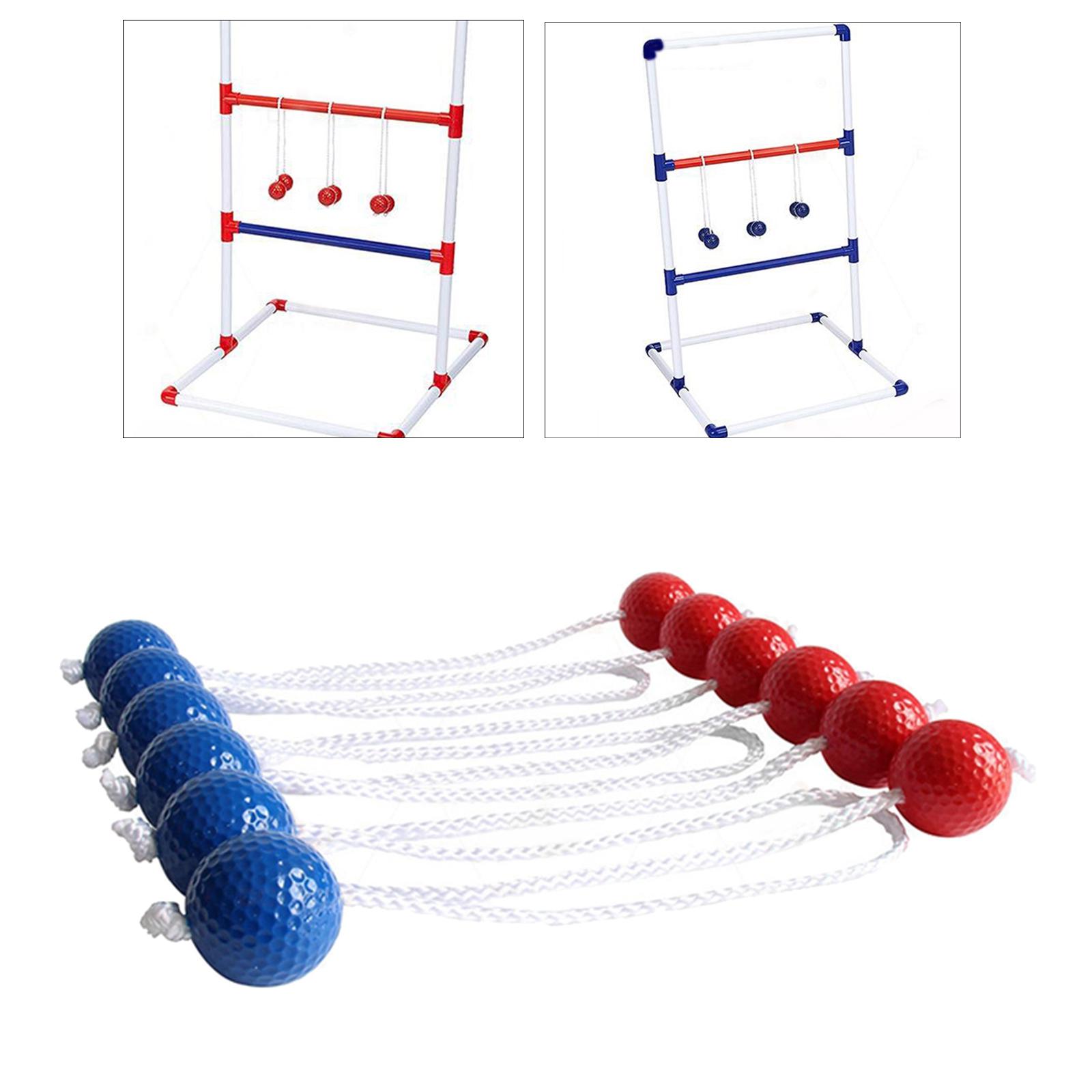 6pcs Golf Ball Ladder Toss Ball Replacement Golf Ball Bolas Hard Golf Training Balls Outdoor Game Ball Set