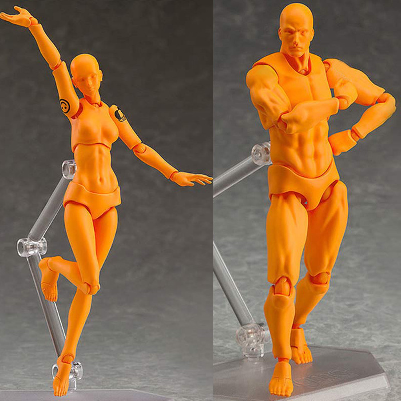 PVC Modelo Figura de Ação Do Corpo