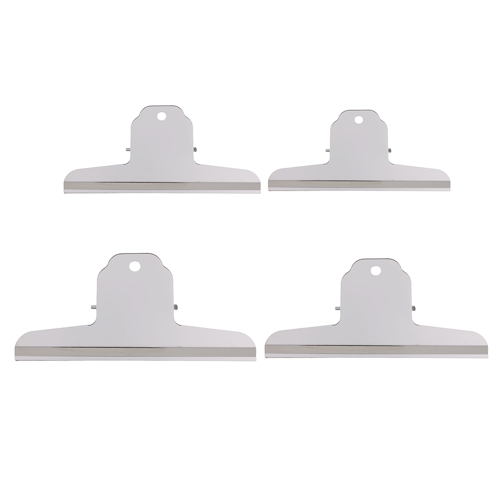 Single Multifunction School Home Office Clips Heavy Duty Stainless Steel Clips Binder Clip File Clips Sturdy Super Strong
