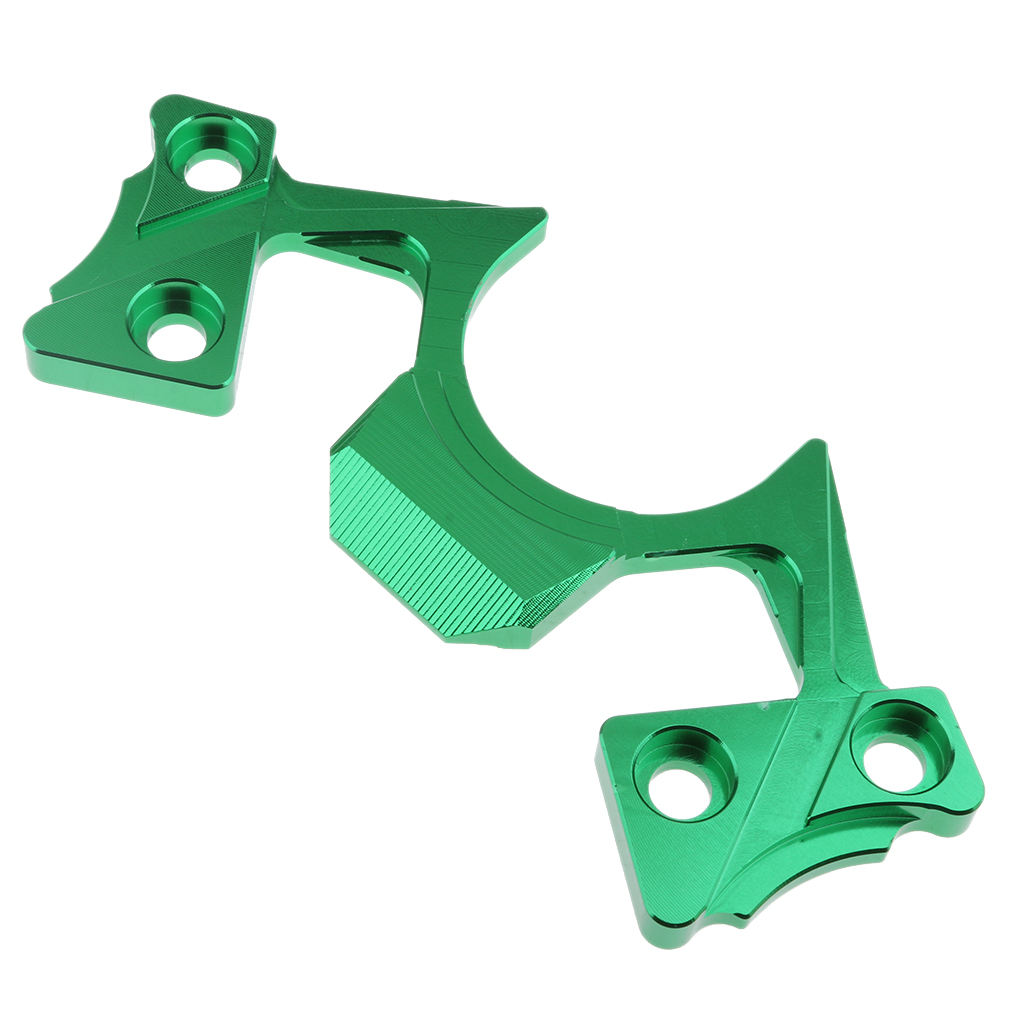 Front Upper Triple Tree Yoke Top Fork Clamp Green for Kawasaki Ninja 250 300