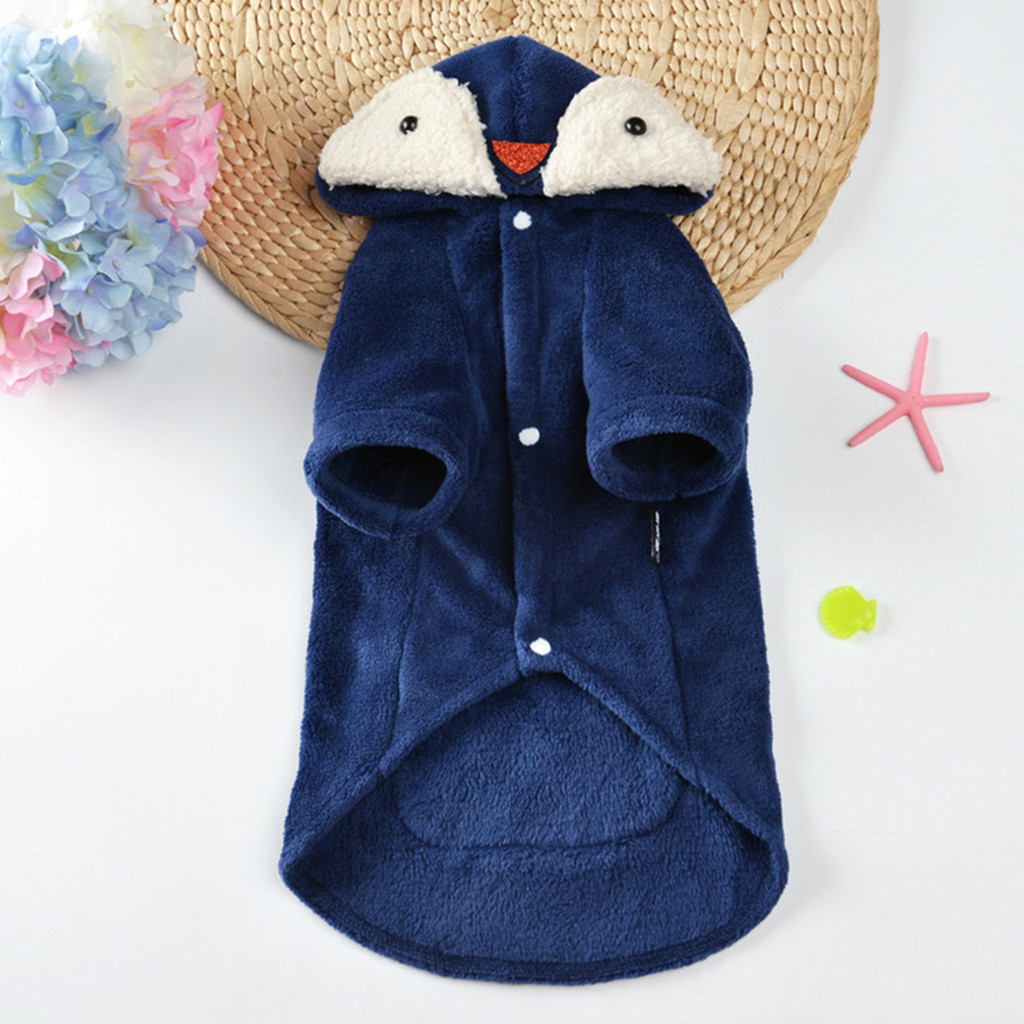 Adorable Pet Dog Winter Warm Coat Dog Comfortable Apparels For Small Dogs