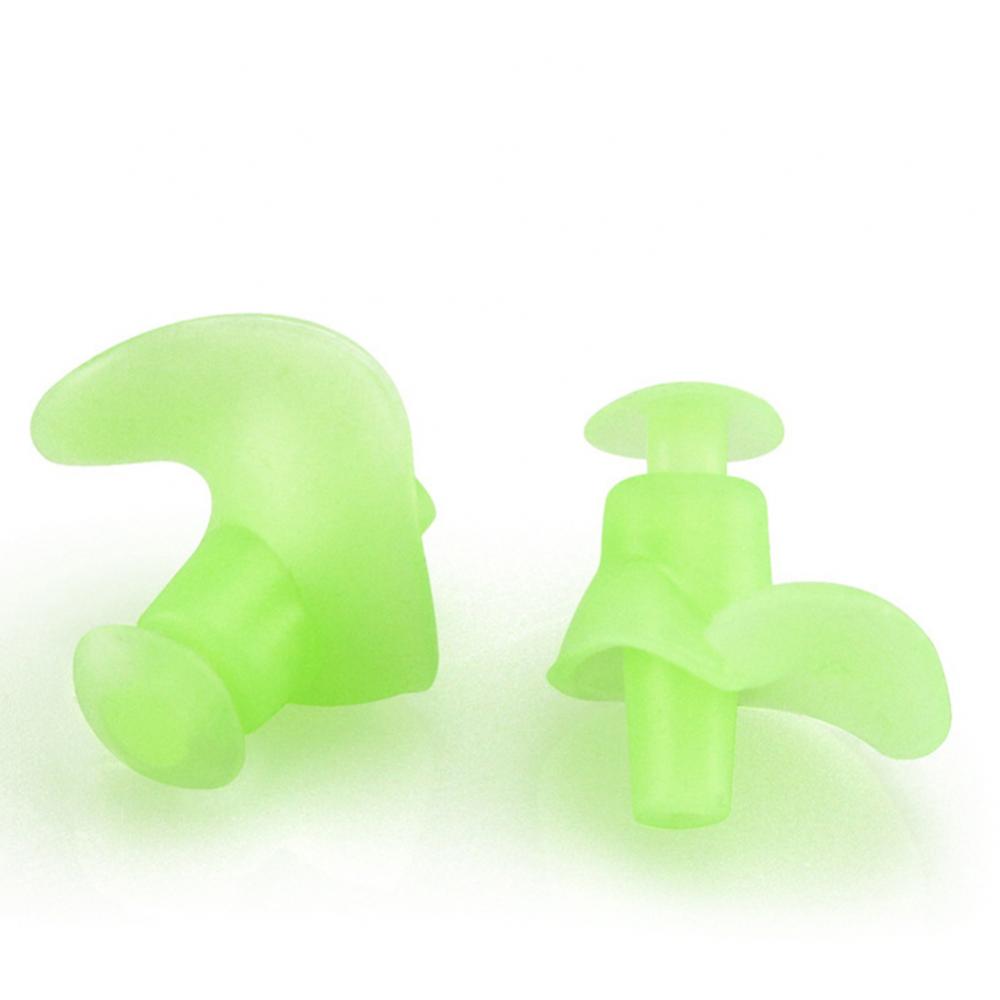 4 Pinces-Nez De Natation SAVITA - Silicome Doux Anti-Dérapant - Imperméable Réutilisable - Adultes Et Enfants 7+ - 4 Couleurs
