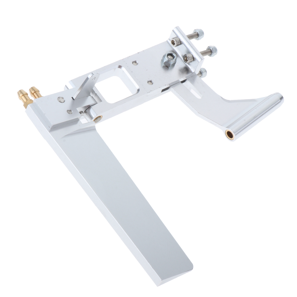 RC Rudder Water Absorbing Steering Rudder With Suction Device for RC Boat, Aluminum Alloy