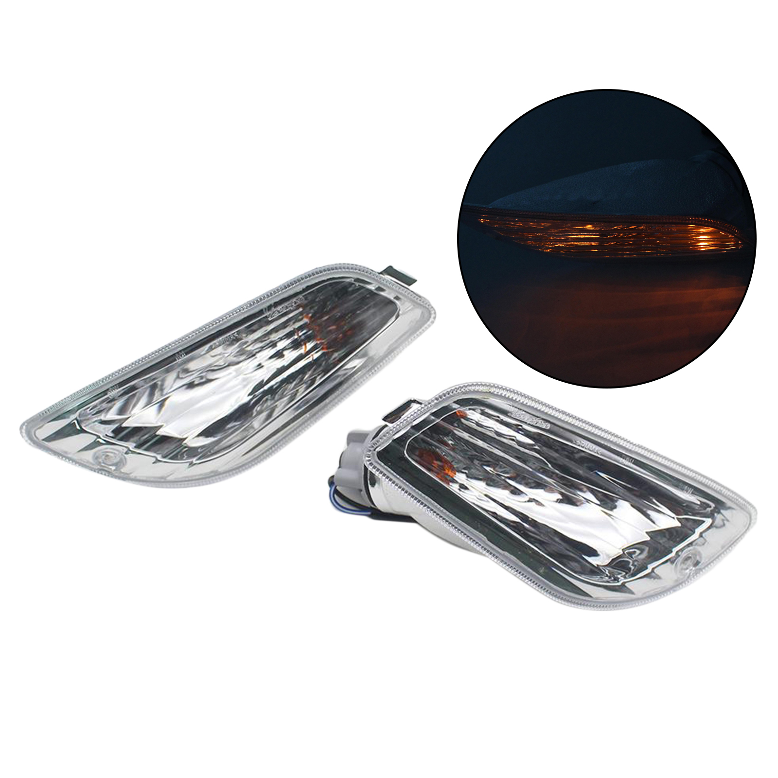 Front Turn Signal Light Lamp Universal For Vespa LX 50 125 150 Accessories