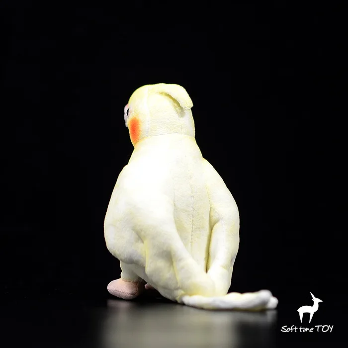 Details about   Realistic Bird Lifelike Parrot Doll Plush Toy Furry Stuffed Cockatiel Pigeon Owl 