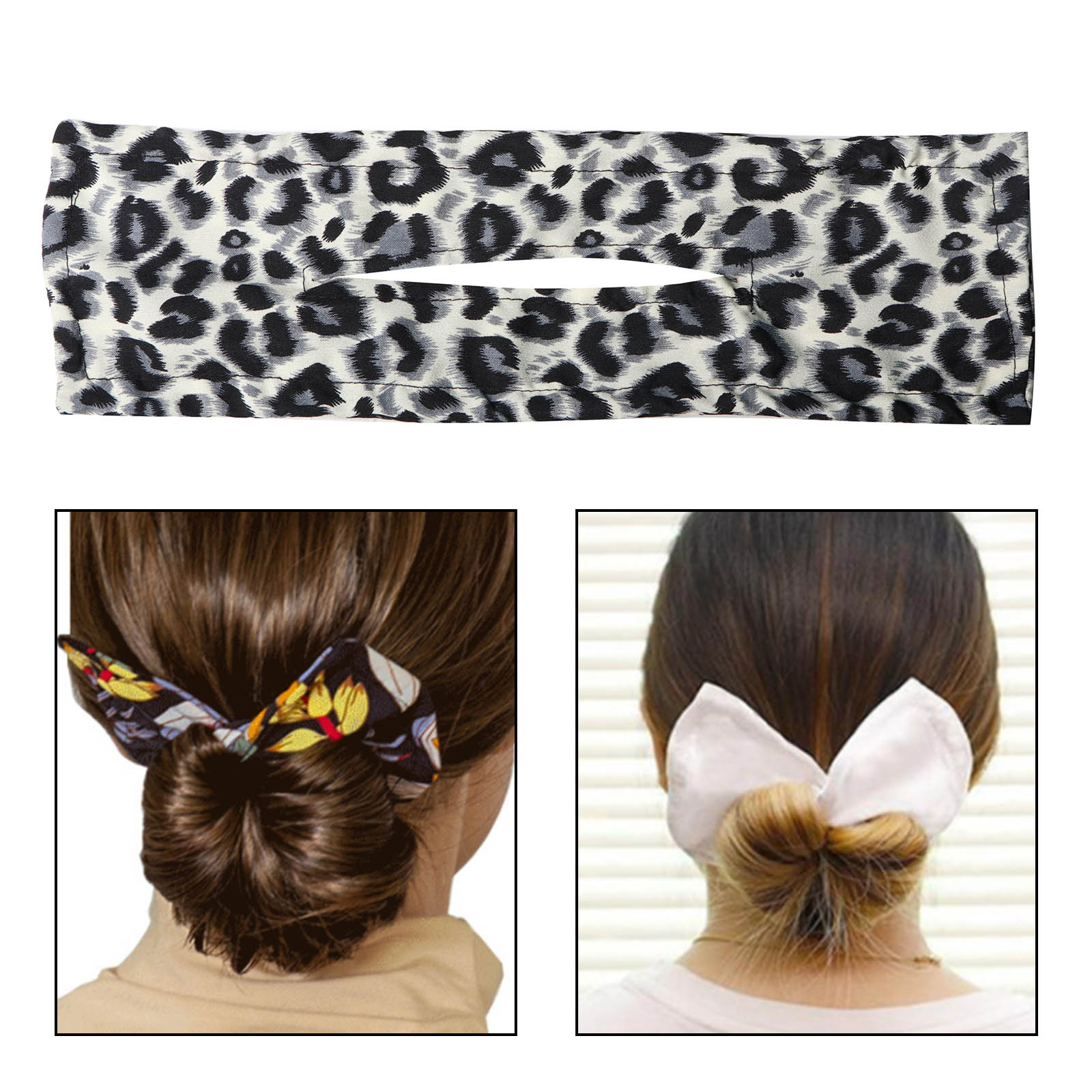 Deft Bun, Hair Bun Maker, Fashion Hair Bands, Classy Multicolor Cloth Clips, Maker Hairstyle Must-Haves Tool