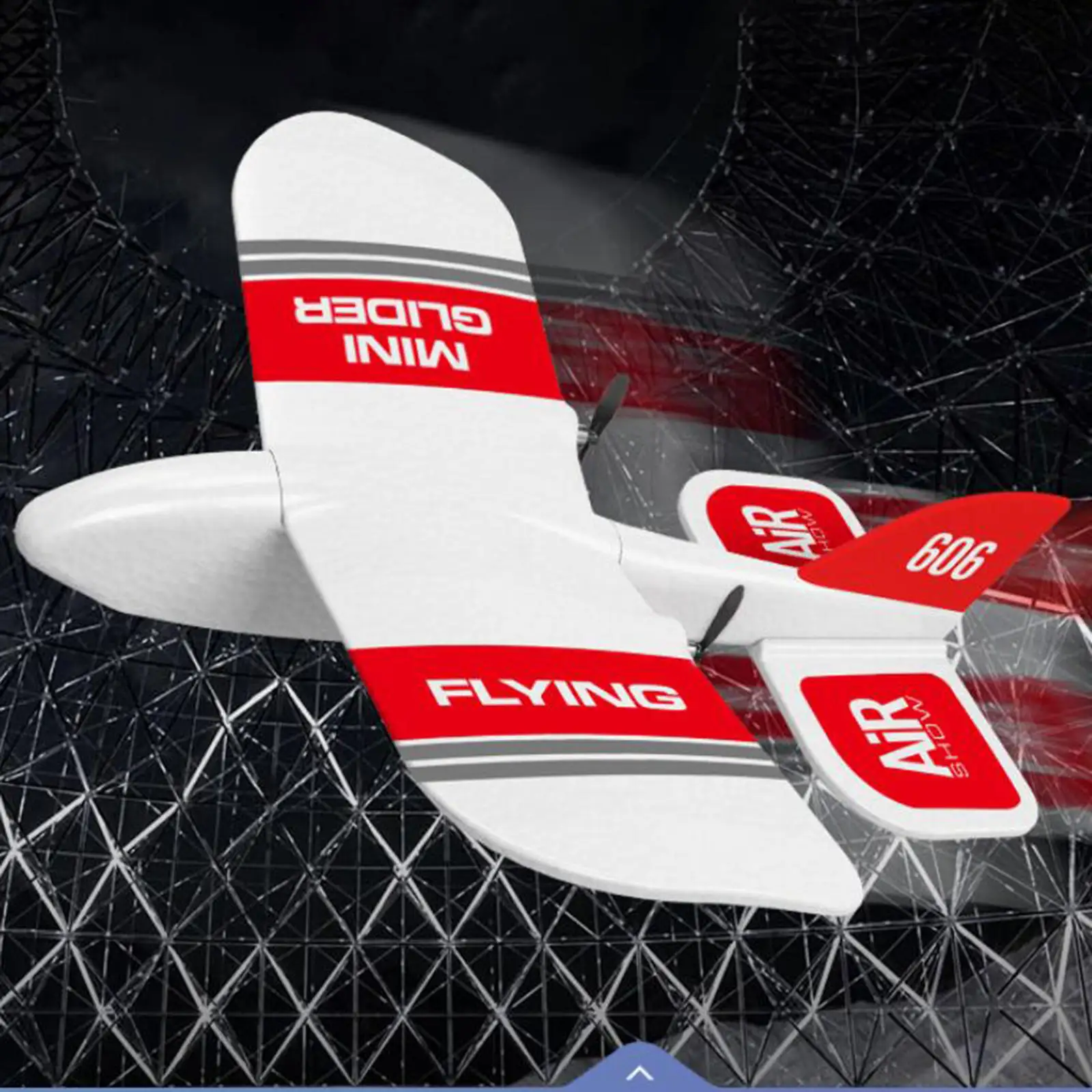 Foam Glider 2.4G Built-in Gyro 15 Mins Fligt Time Throwing DIY Gliding Aircraft Model Toy RC Airplane Foam Plane Toys for KF606