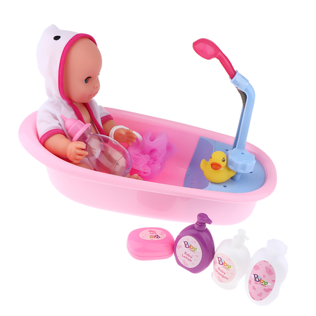 Doll Bath Tub With Lining And Accessories atelieryuwa.ciao.jp