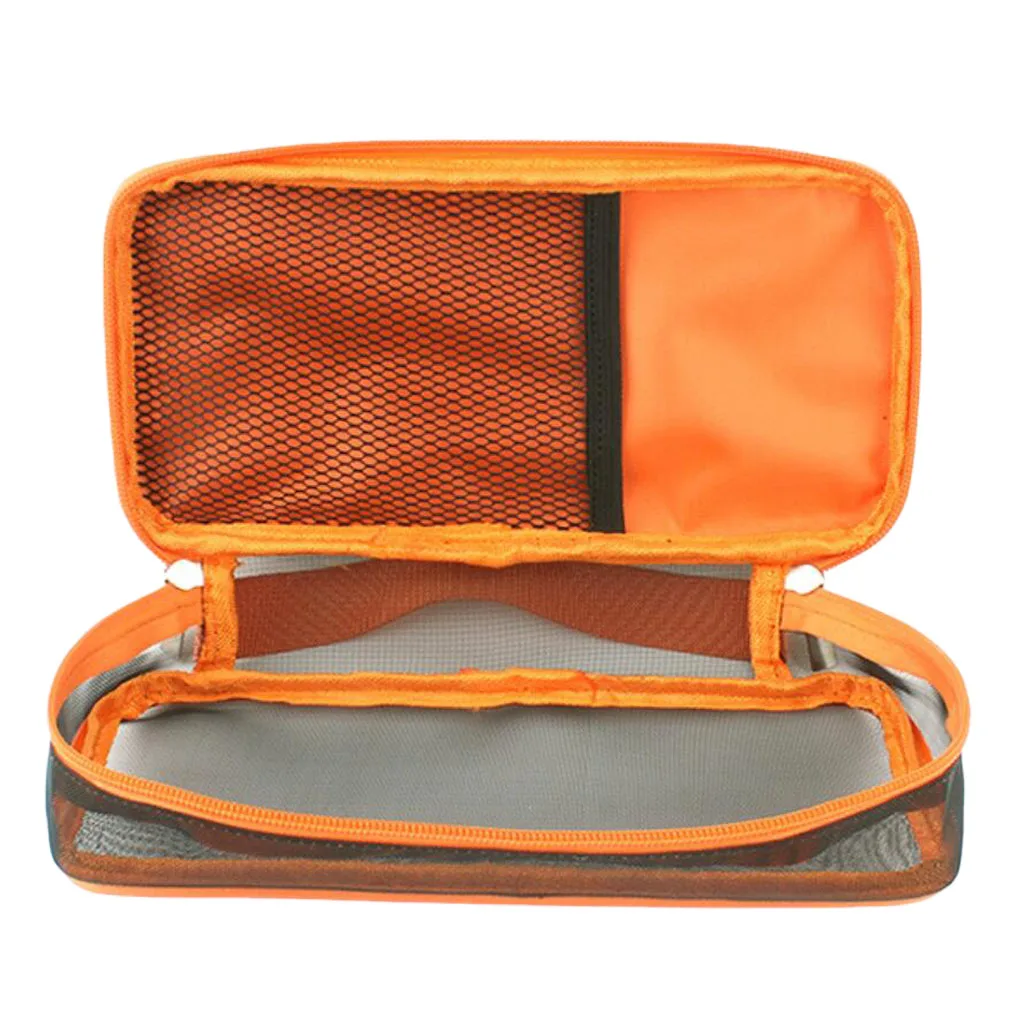 Camping Travel Tableware Cutlery Storage Case Chopstick Spoon Fork Holder Travel Carrying Makeup Bag Pouch
