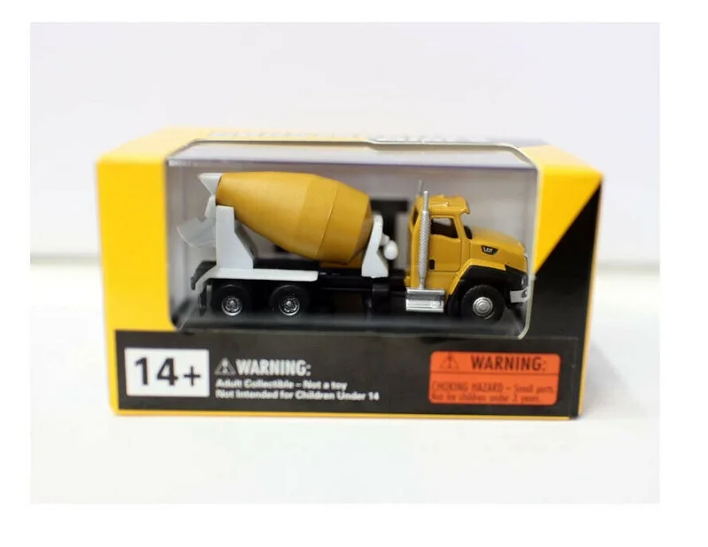 1/144 Norscot Cat CT660 55461 Concrete Mixer Truck Mini Diecast Vehicle Toy 